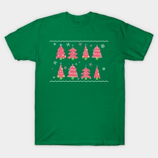 Pink Christmas T-Shirt